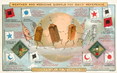 Weather and Medicine Signals for Daily Reference by American School